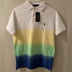 ‼️Sold‼️Polo Ralph Lauren dip dye polo